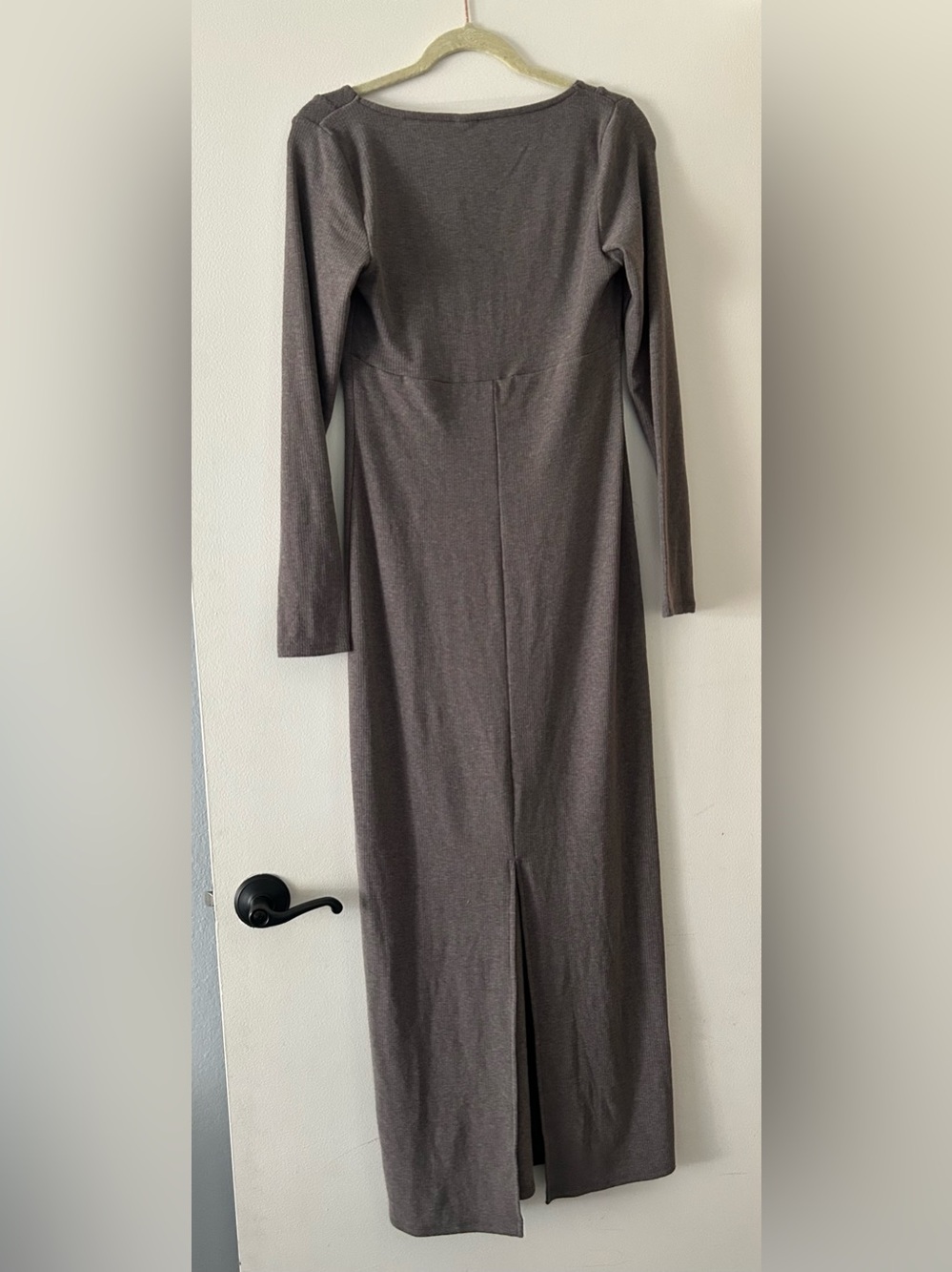 wild fable Long Sleeve Maxi Dress in Gray - Picture 2 of 3